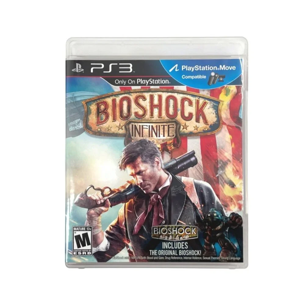 Bioshock Infinite PS3 Game Complete W/ Manual & Case Includes Original Bioshock